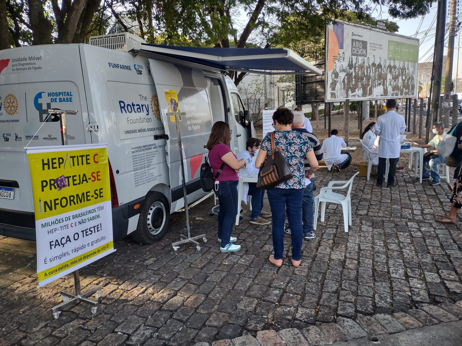 HB e Famerp promovem ação de prevenção às hepatites em Rio Preto