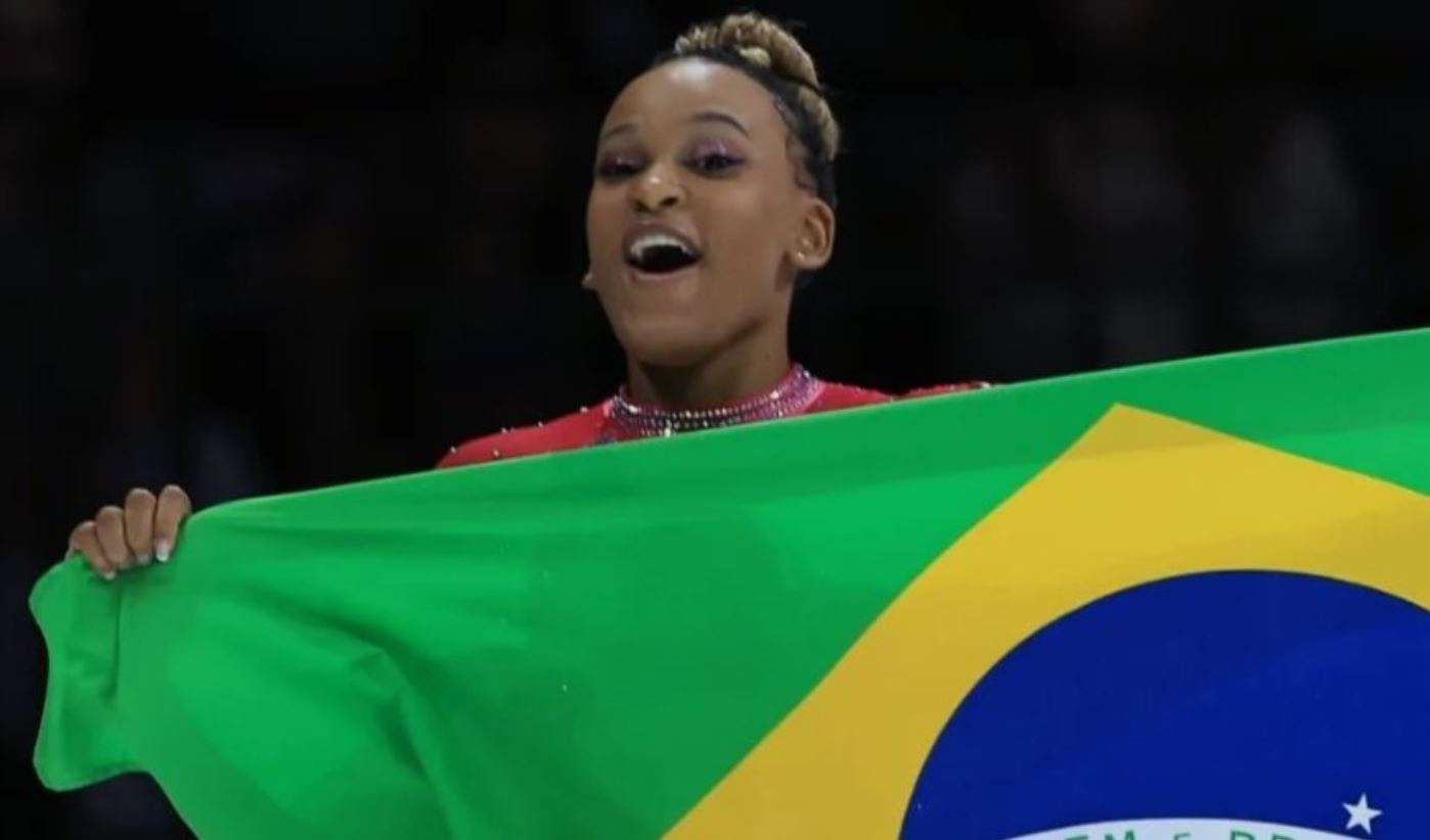 Ginasta Rebeca Andrade é bicampeã mundial do salto na Bélgica Diário