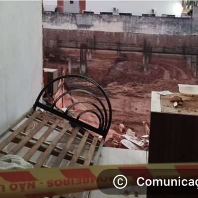 Muro desaba e moradores são acolhidos em lares temporários em Rio Preto