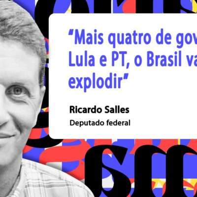 #203 - Ricardo Salles critica governo Lula, PT e faz alerta para a direita de olho na eleição