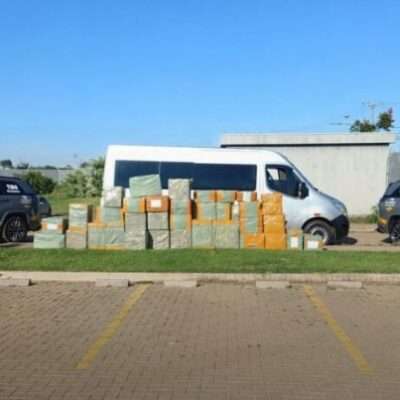 Polícia Rodoviária apreende carga de eletrônicos sem nota fiscal avaliada em R$ 180 mil