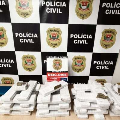 VEJA VÍDEO - Polícia Civil apreende cerca de 60 kg de maconha e prende três em operação em Rio Preto