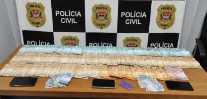 Polícia prende grupo suspeito de agiotagem e apreende dinheiro em Rio Preto e Araçatuba