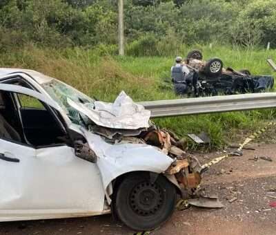 Mulher perde controle do carro, atravessa canteiro e morre em Catanduva
