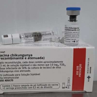Rio Preto recebe 1,1 mil doses da vacina contra Chikungunya