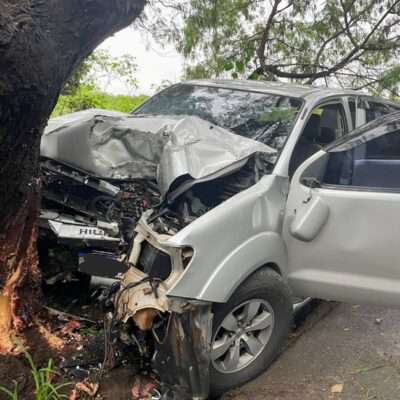 Motorista morre após caminhonete atingir árvore em avenida de Rio Preto