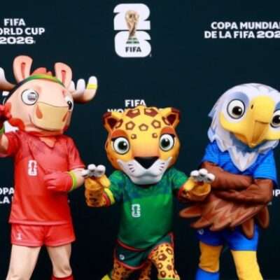 Mascotes do Mundial incluem a águia-careca, animal salvo de extinção