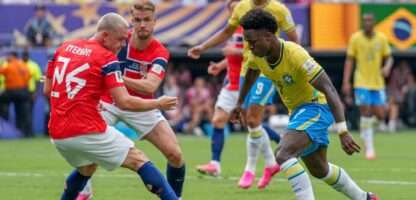 Brasil cai diante da Noruega e dá adeus à Copa do Mundo