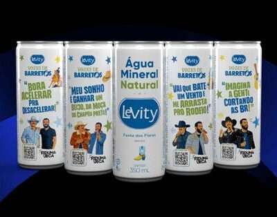 Levity transforma as vozes de Barretos em coleção de 400 mil latas comemorativas