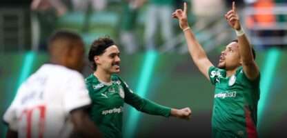 Palmeiras abre vantagem na liderança e Red Bull Bragantino também vence