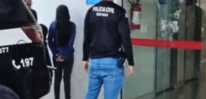VEJA VÍDEO - DEIC prende jovem de 18 anos suspeita de participar de roubo contra motorista de aplicativo em Rio Preto