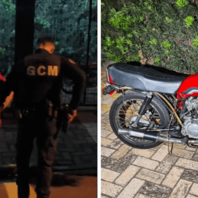 VEJA VÍDEO - Jovem sem CNH foge da GCM, faz manobras perigosas e é detido em Rio Preto