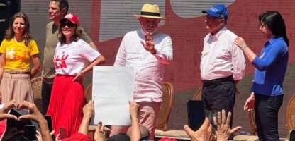 VEJA VÍDEO - Lula visita futuro campus da UFSCar, pede votos a Haddad e coloca Educação no centro da campanha em Rio Preto