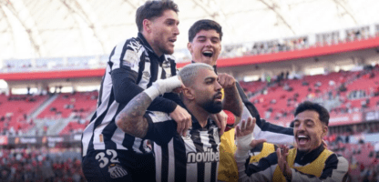 Santos e Mirassol vencem, enquanto Palmeiras e Corinthians tropeçam