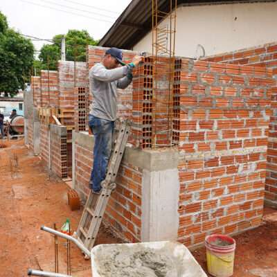 Obras avançam em cinco escolas municipais de Rio Preto
