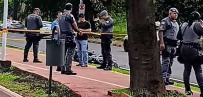 VEJA VÍDEO - Motociclista morre após queda e atropelamento por caminhão em avenida de Rio Preto
