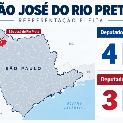 Rio Preto elege quatro deputados estaduais e três federais; saiba quem são eles