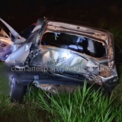 Colisão entre Jeep e Fiat Palio deixa uma pessoa morta em Uchoa