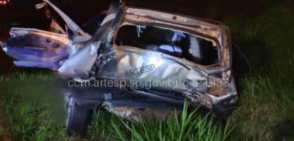 Colisão entre Jeep e Fiat Palio deixa uma pessoa morta em Uchoa