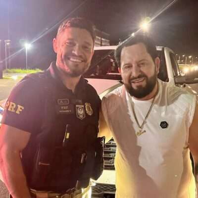 Marrone é parado pela PRF durante viagem e liberado sem irregularidades em Rio Preto
